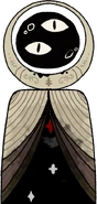 Vendedor místico character artwork