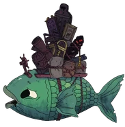 Pez de Plimbo character artwork